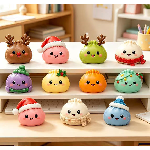 24-Day Mystery Dumpling Squishy Advent Calendar