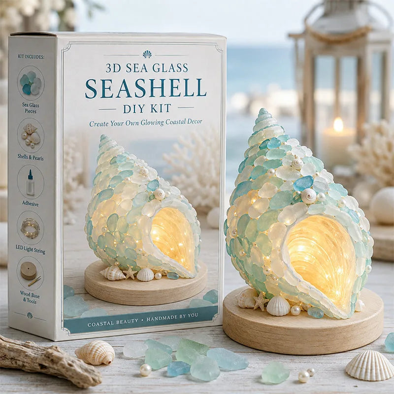 DIY 3D Sea Glass Art Kit – 11 Designs