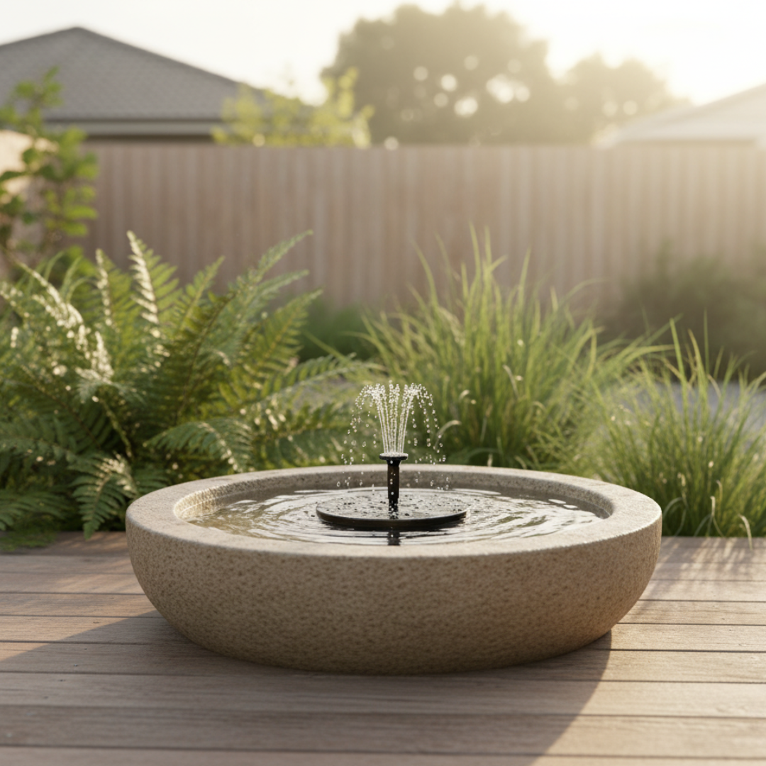 Solar Fountain - Bring your own bowl – vexroan