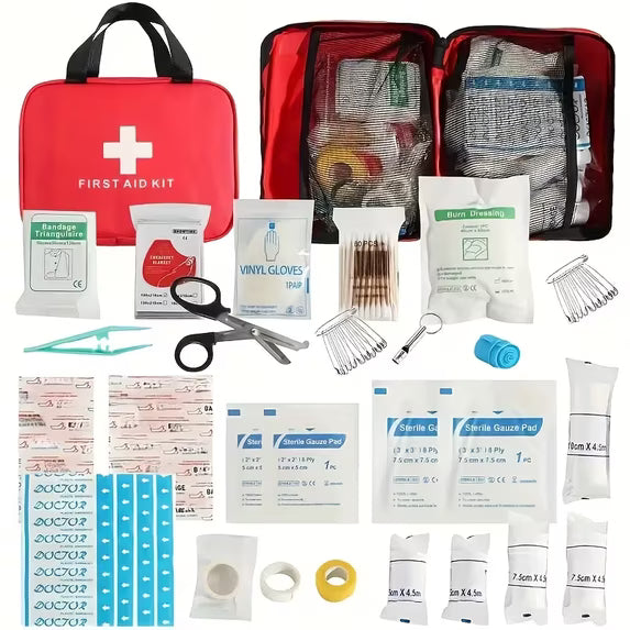 All-Purpose First Aid Kit Portable Emergency Medical Kit