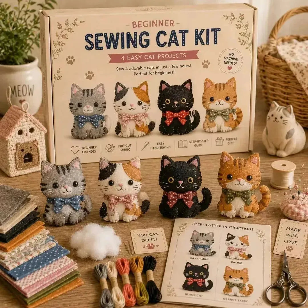 🧵 Beginner DIY Animal Craft Kits for Screen-Free Cozy Leisure 🧸