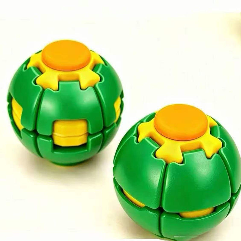 2 PCS-3D Printed Fidget Ball – Liquid Flow Motion 🌀✨🤖💧