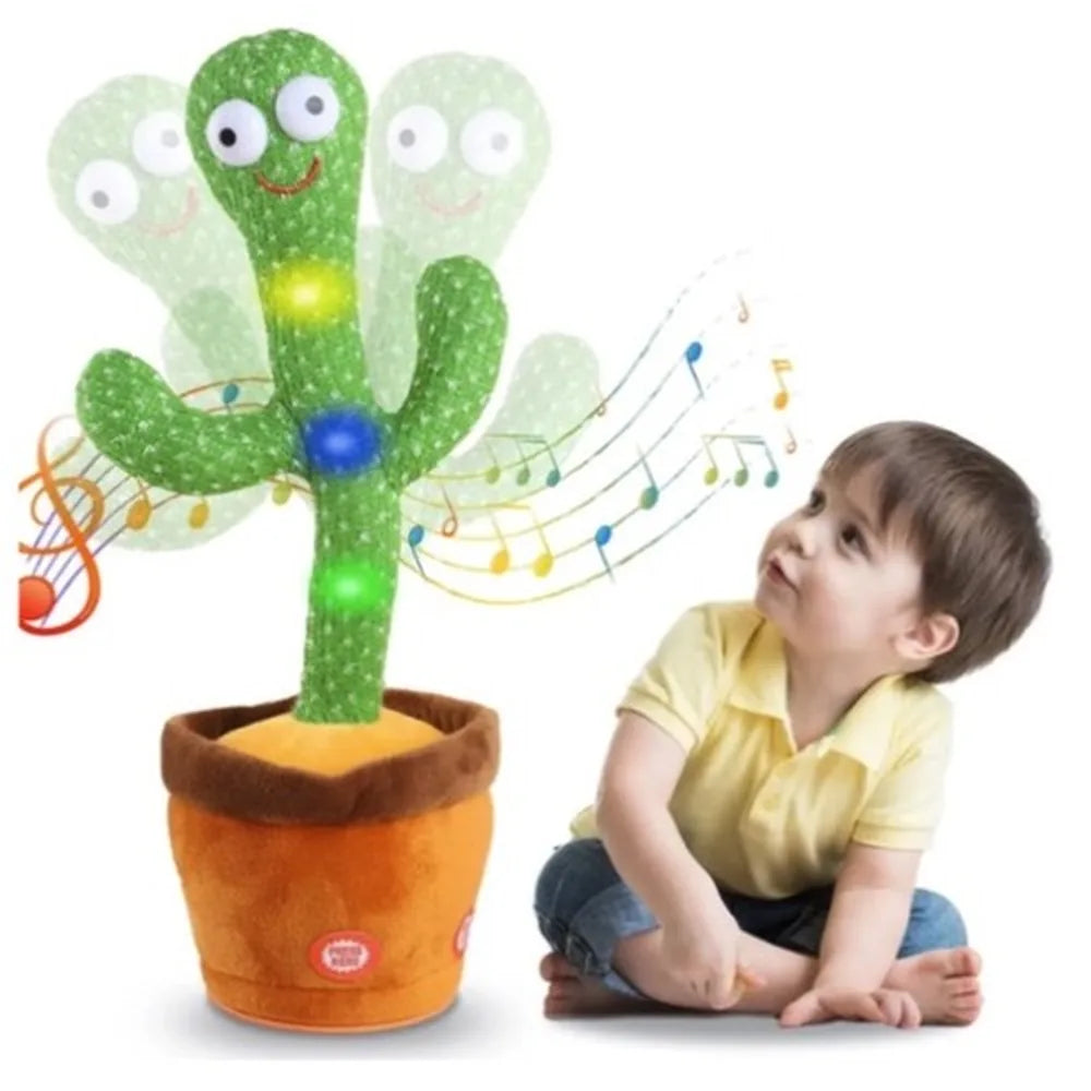 Rechargeable Dancing and Talking Cactus Toy