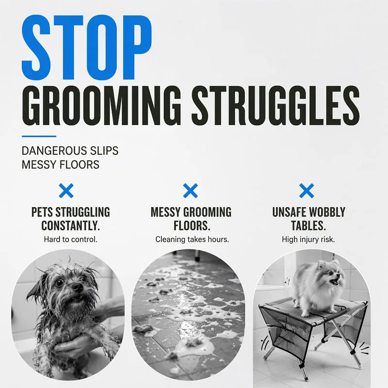 Foldable Pet Grooming and Bath Support Bed – product detail 2