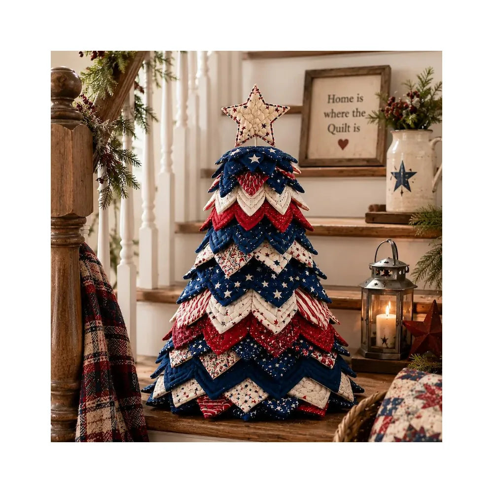 Quilted DIY Tabletop Tree Kit