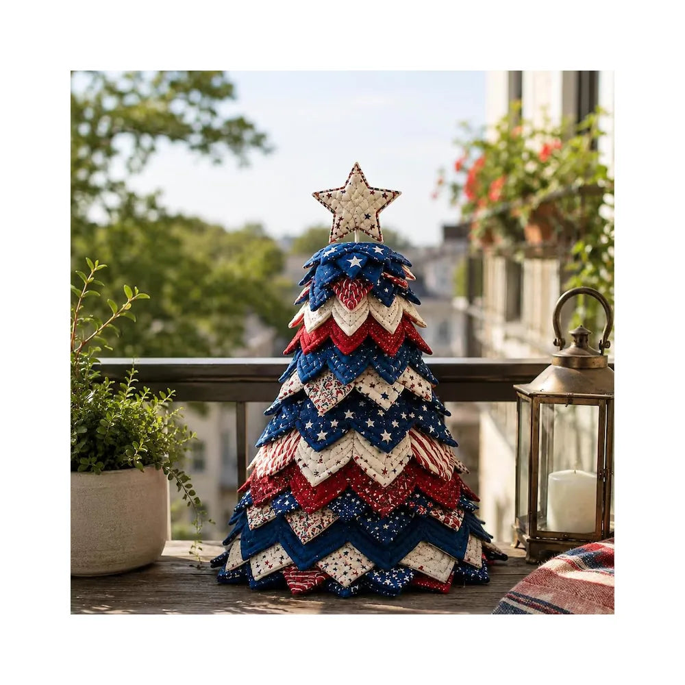 Quilted DIY Tabletop Tree Kit