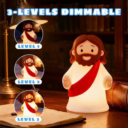 Jesus Figurine Night Light for Gentle Room Accent – image 4