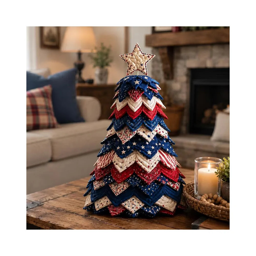 Quilted DIY Tabletop Tree Kit
