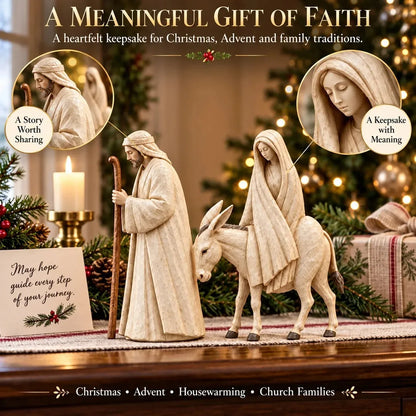 Nativity Figure with Horse, Male or Female Character – image 6
