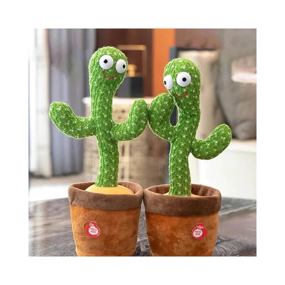 Rechargeable Dancing and Talking Cactus Toy