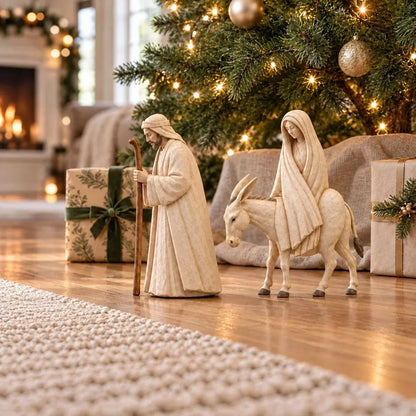 Nativity Figure with Horse, Male or Female Character – image 7