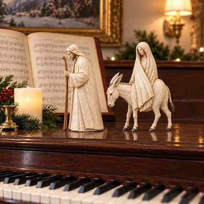 Nativity Figure with Horse, Male or Female Character – image 8