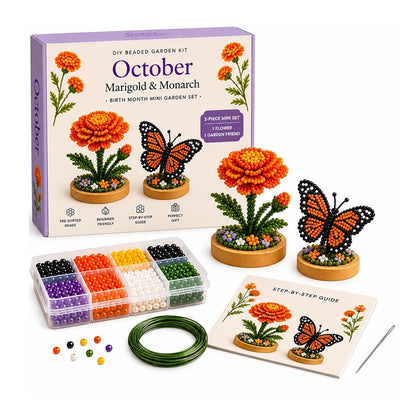 Birth-Month Beaded Garden Craft Kit