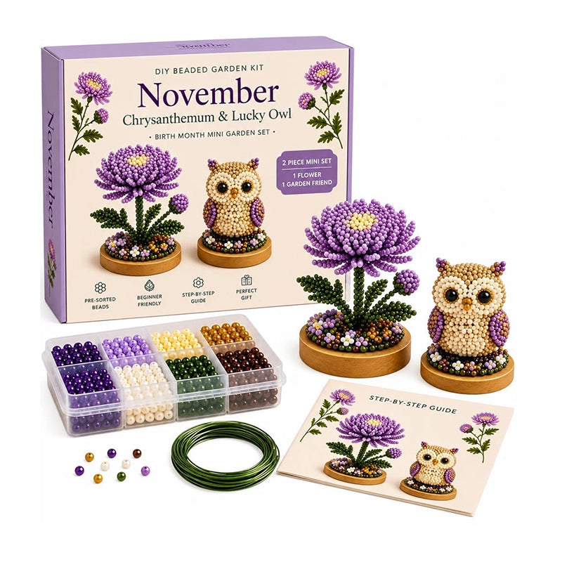 Birth-Month Beaded Garden Craft Kit
