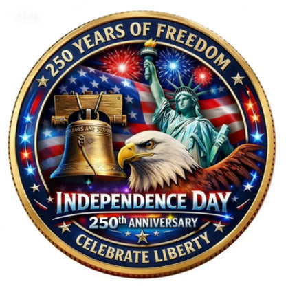 USA 250th Anniversary Decorative Commemorative Coin for Collectors