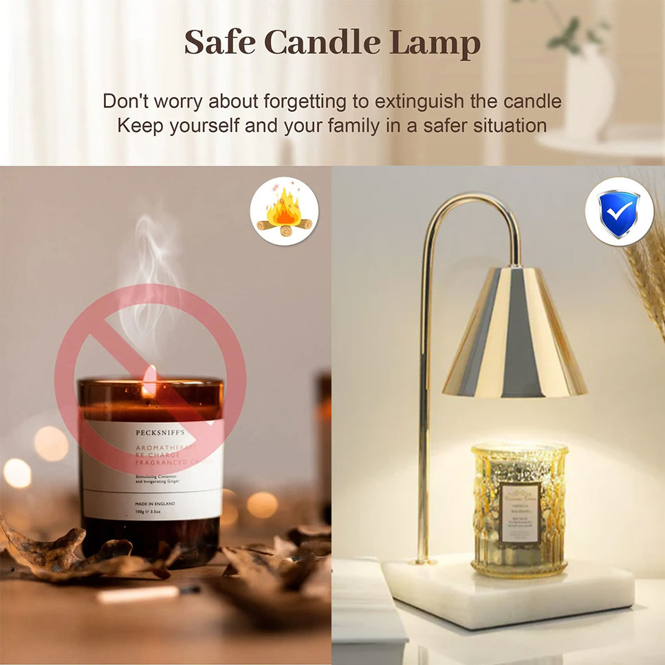 Vintage Candle Warmer Lamp