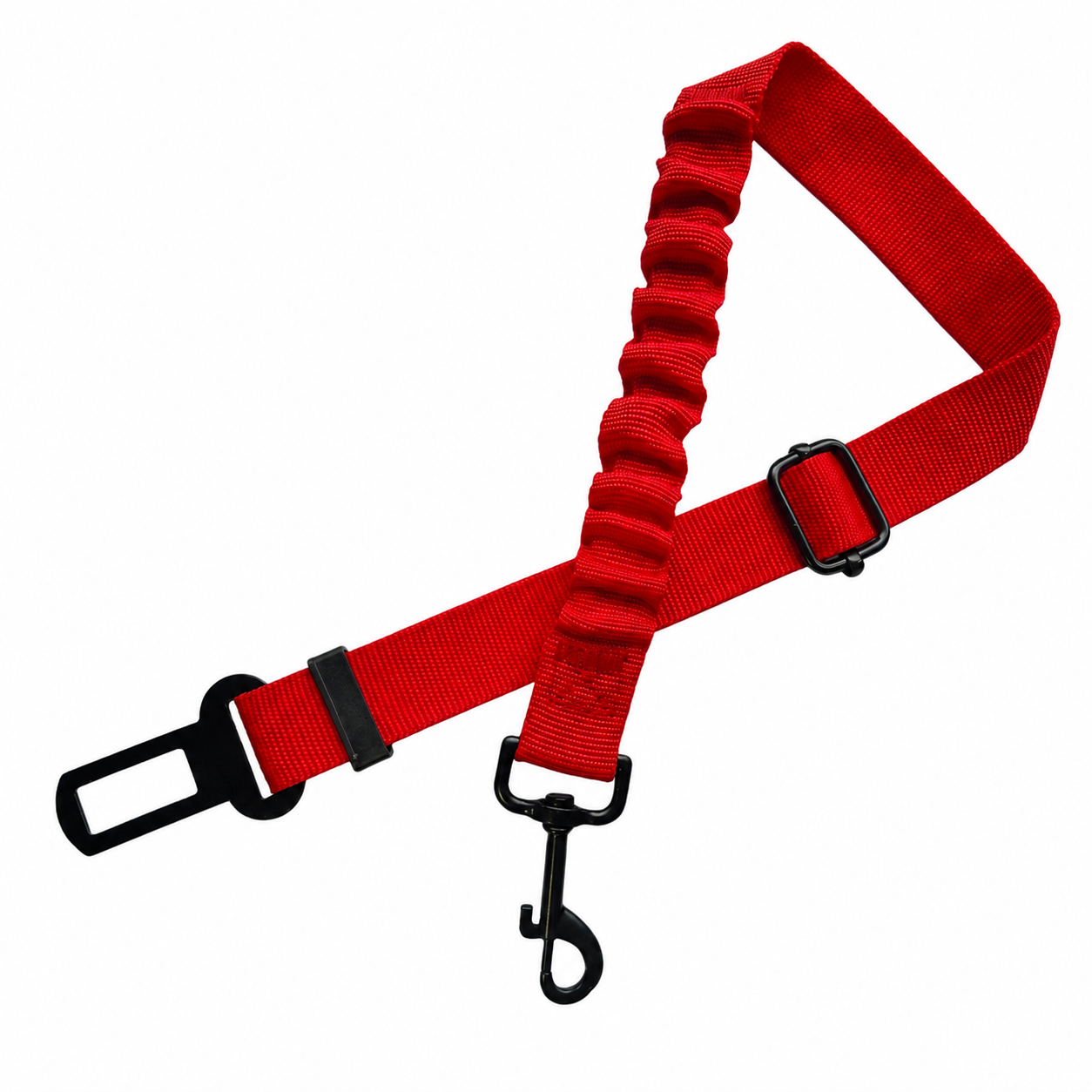 Adjustable Dog Car Seat Belt with Locking Clip