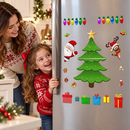 Magnetic Christmas Fridge Decoration Set