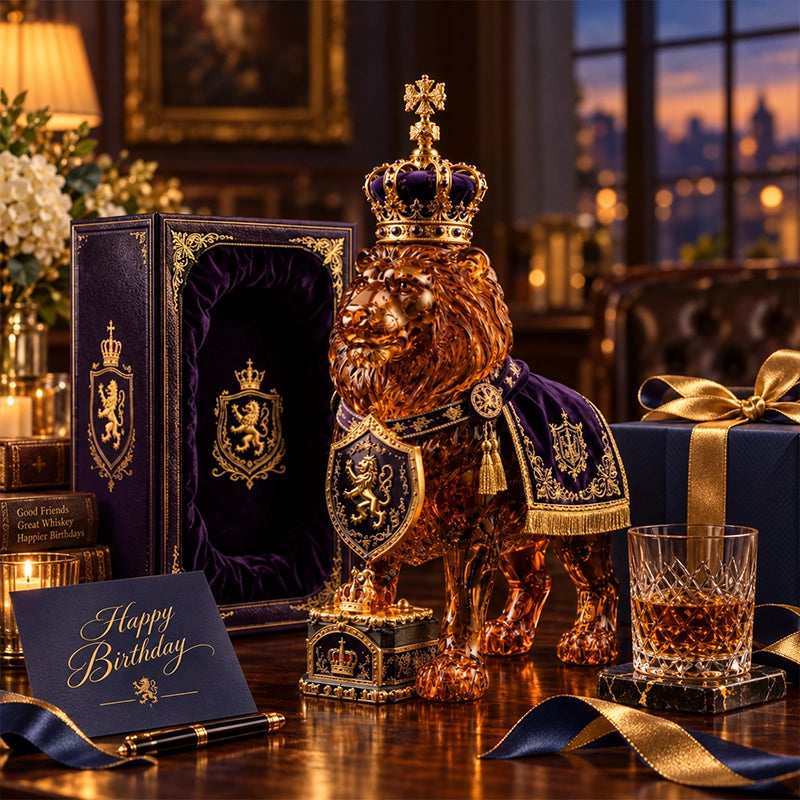 Royal Lion Artisan Spirits Decanter Set