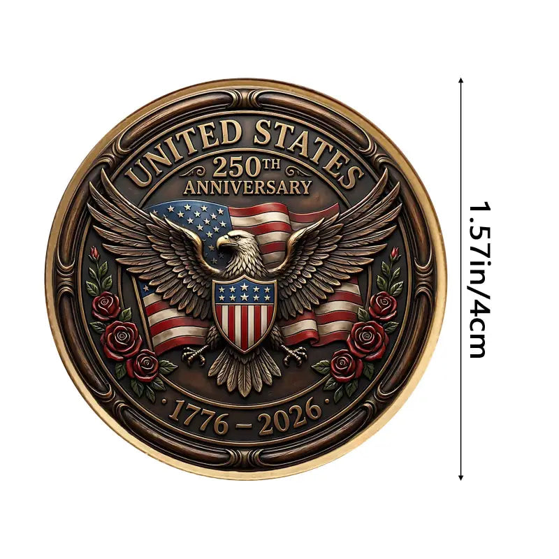 USA 250th Anniversary Decorative Commemorative Coin for Collectors