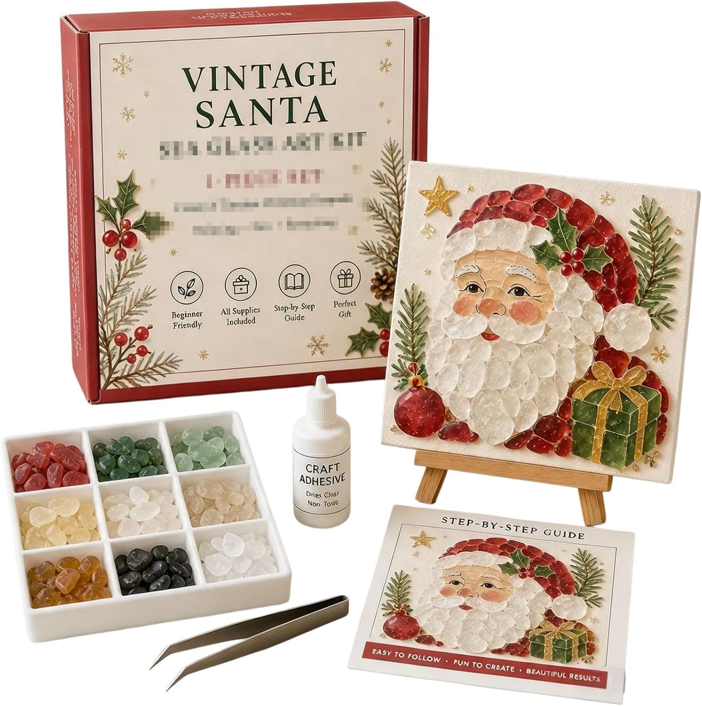 Christmas Diamond Painting Ornament Craft Kit