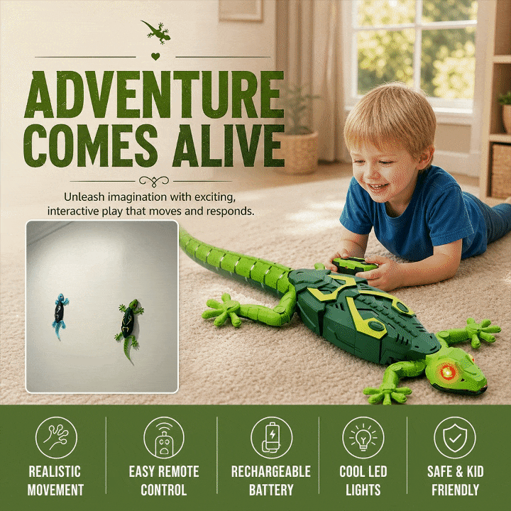 Wall Climbing Lizard RC Toy for Kids Boys Girls Indoor