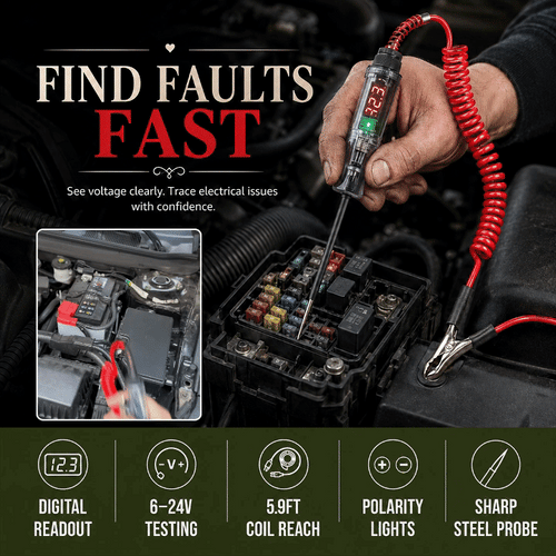3–120V Digital Automotive Circuit Tester Pen