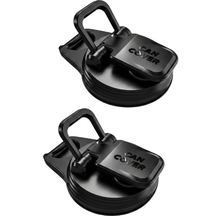 2-in-1 Soda Can Opener and Cover – 2 Pack