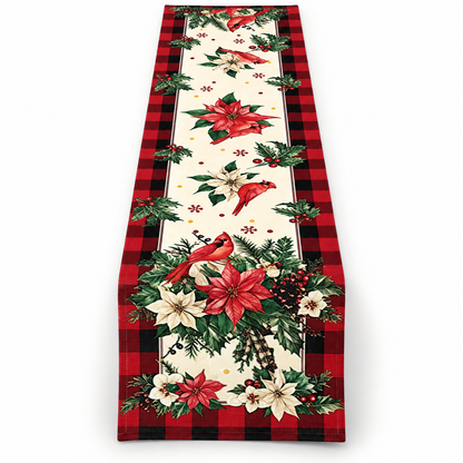 Festive Christmas Table Runner for Holiday Dining Décor