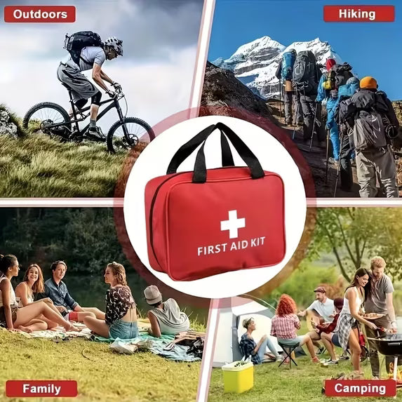All-Purpose First Aid Kit Portable Emergency Medical Kit