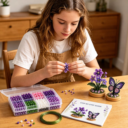 Birth-Month Beaded Garden Craft Kit