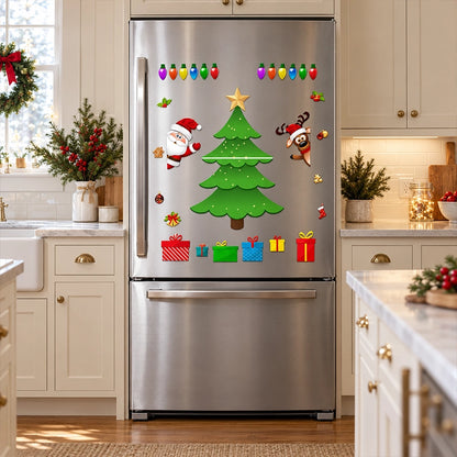 Magnetic Christmas Fridge Decoration Set