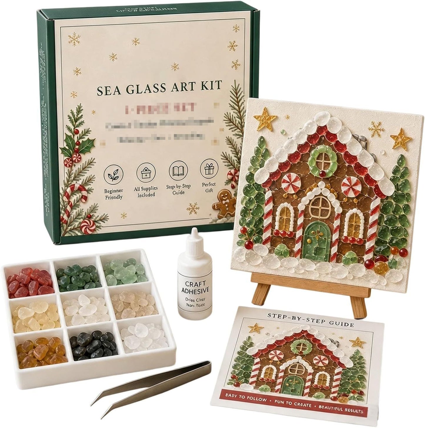 Christmas Diamond Painting Ornament Craft Kit