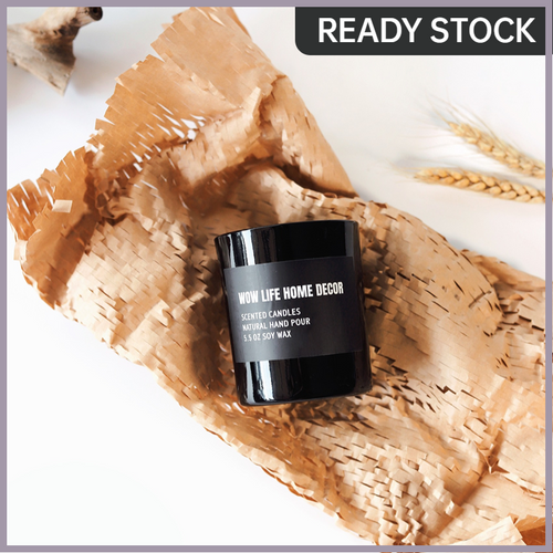 Black +White. Scented Candles Soy wax