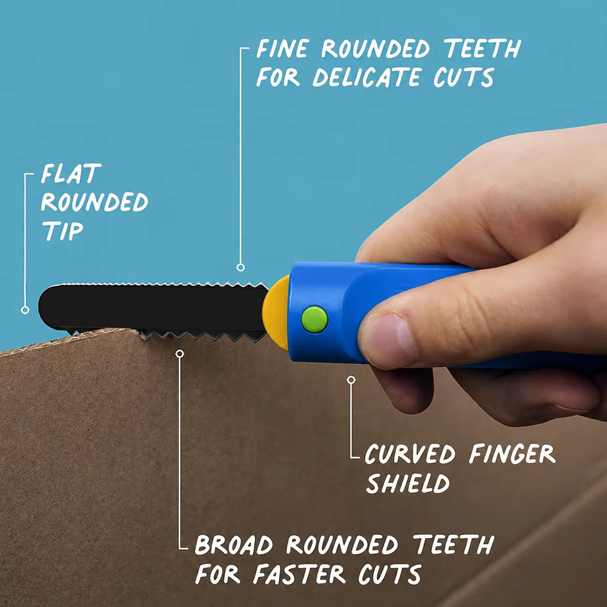 Kids Cardboard Cutting and Building Tool Set
