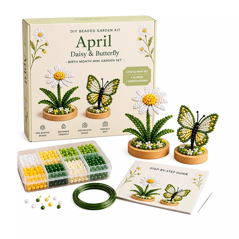 Birth-Month Beaded Garden Craft Kit