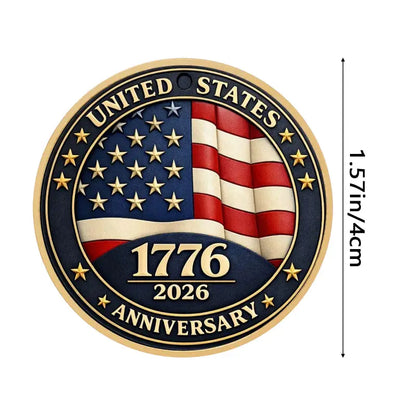 USA 250th Anniversary Decorative Commemorative Coin for Collectors