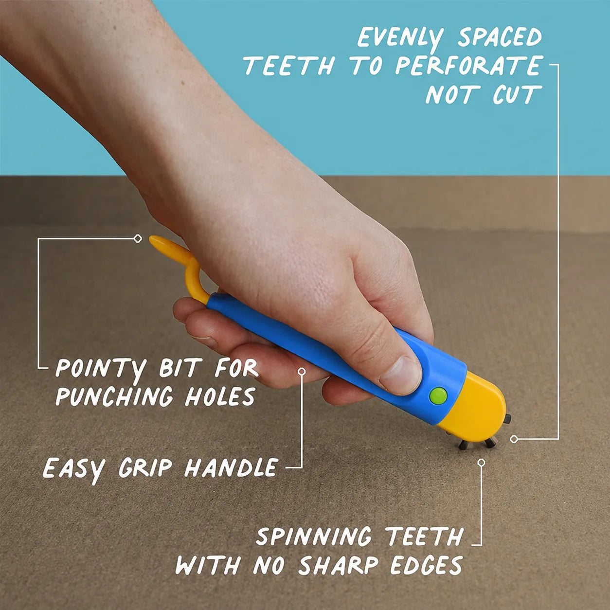 Kids Cardboard Cutting and Building Tool Set