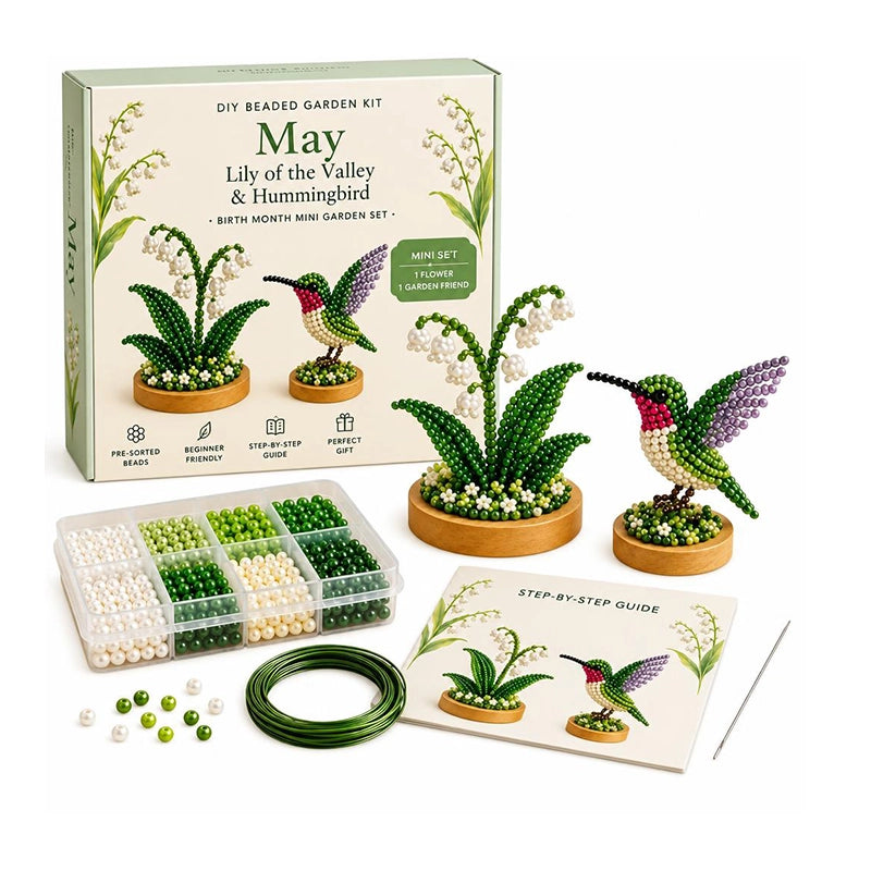 Birth-Month Beaded Garden Craft Kit