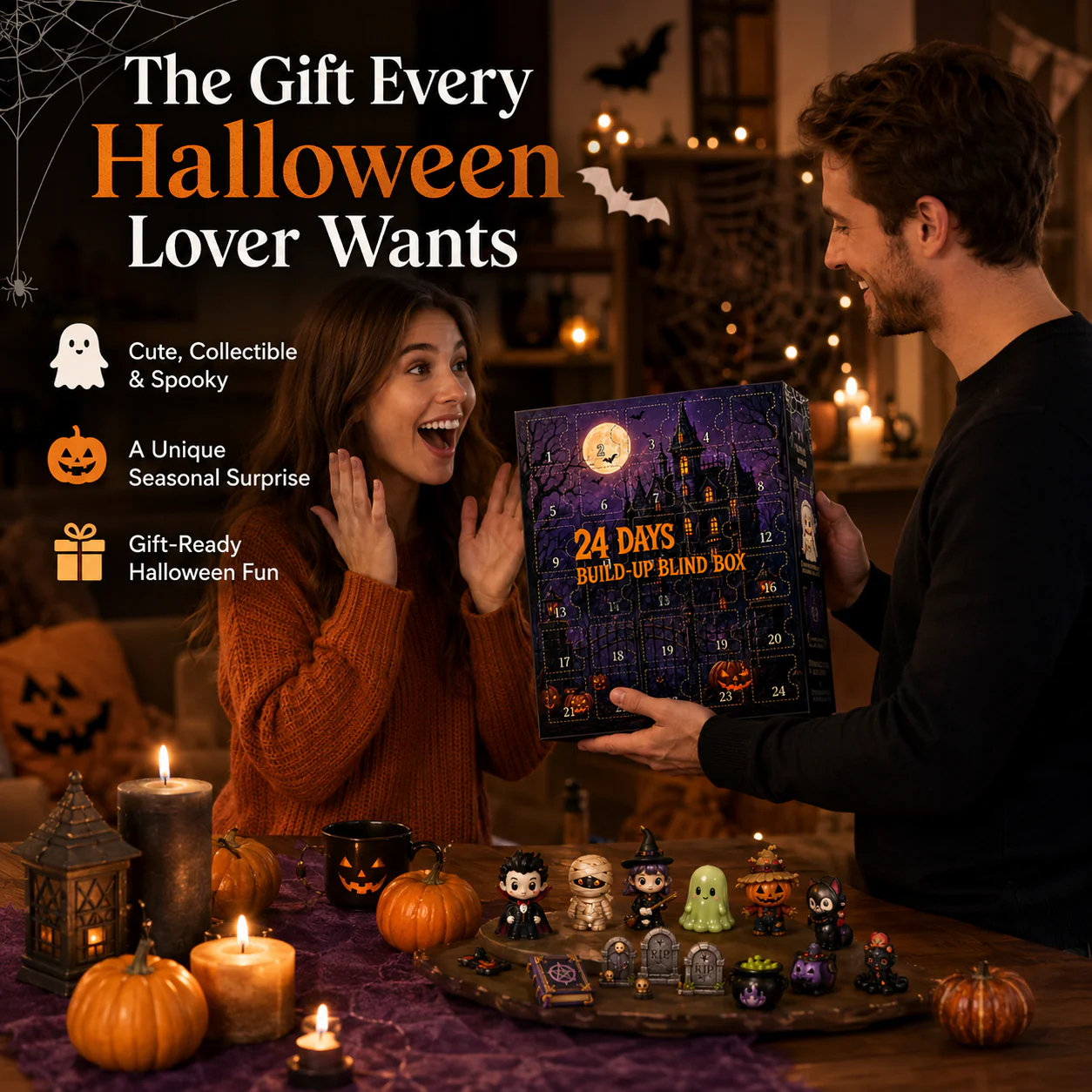 DIY Haunted House Halloween Decor Kit