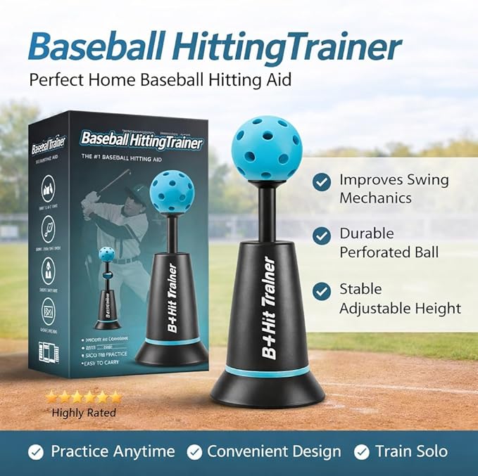 Portable Auto Pop-Up Baseball Swing Trainer