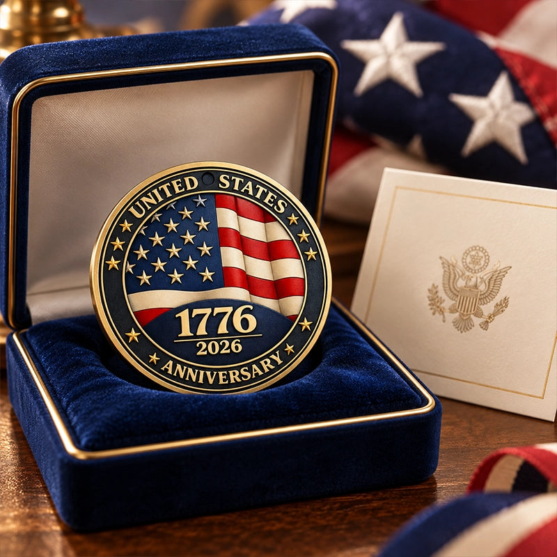 USA 250th Anniversary Decorative Commemorative Coin for Collectors