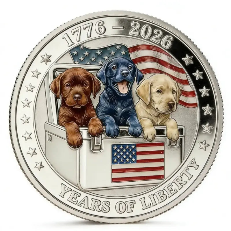 USA 250th Anniversary Decorative Commemorative Coin for Collectors