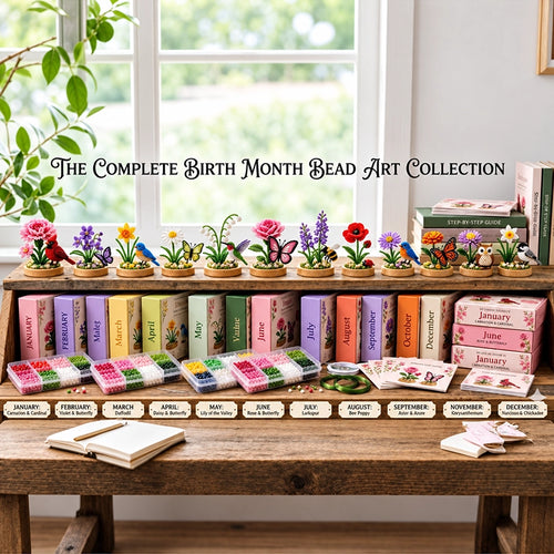 Birth-Month Beaded Garden Craft Kit