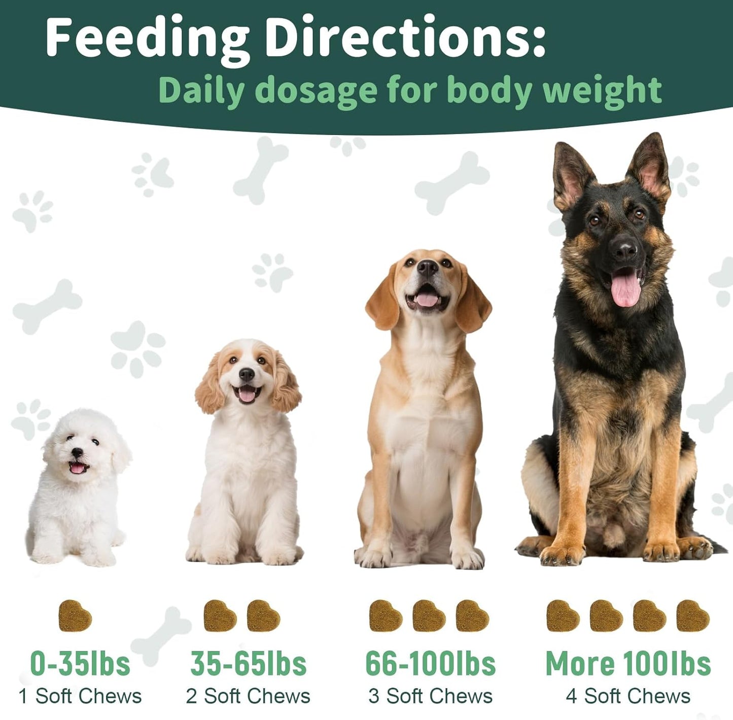 Dogs Flea and Tick Prevention Treatment Chewable