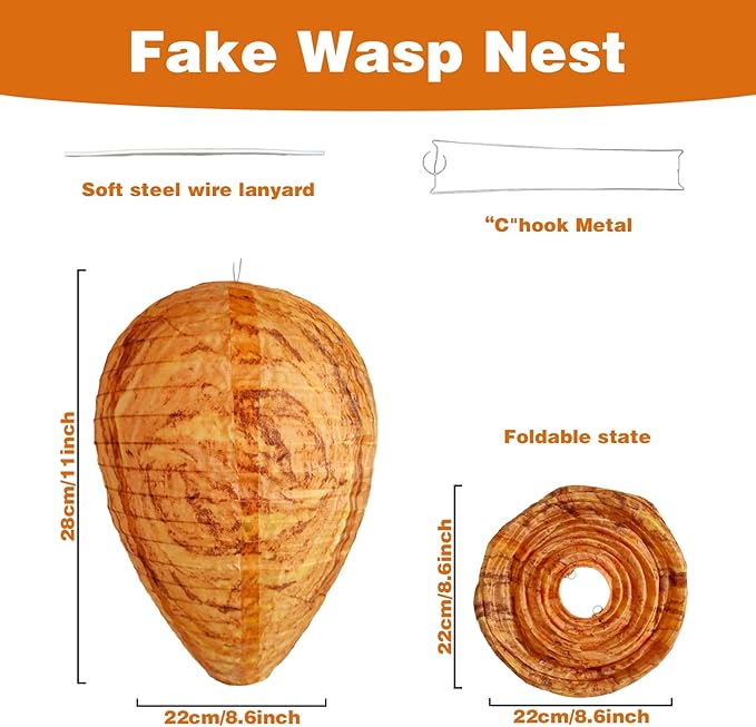 Fake Wasp Nest Hanging Lantern 5 Piece – vexroan