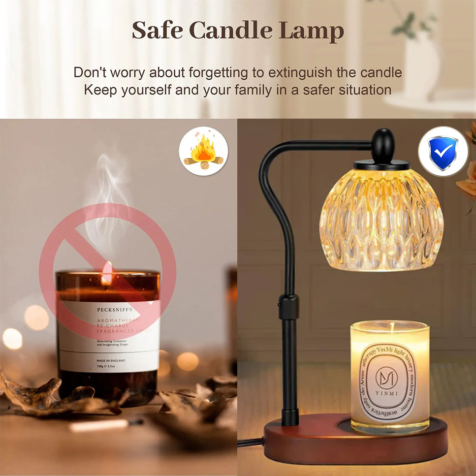 Adjustable Candle Warmer Lamp