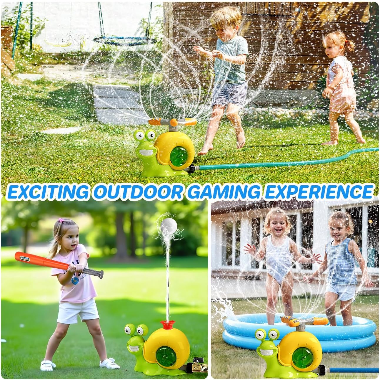 Baseball Water Sprinkler Toys