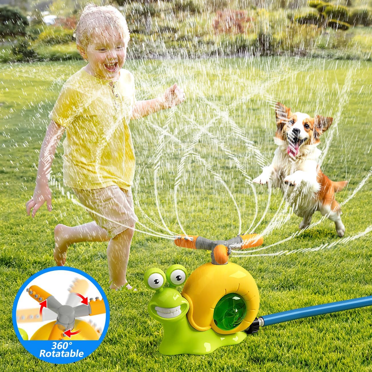 Baseball Water Sprinkler Toys
