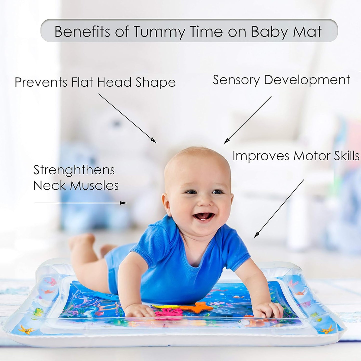 Inflatable Ocean Water Sensory Play Mat